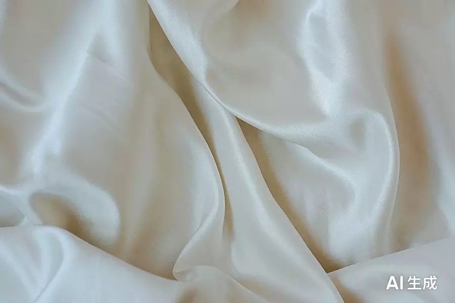 Silk-touch satin and crepe fabric