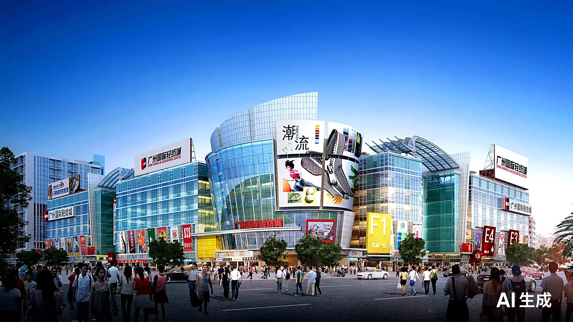 Zhongda International Fabric Market, Guangzhou